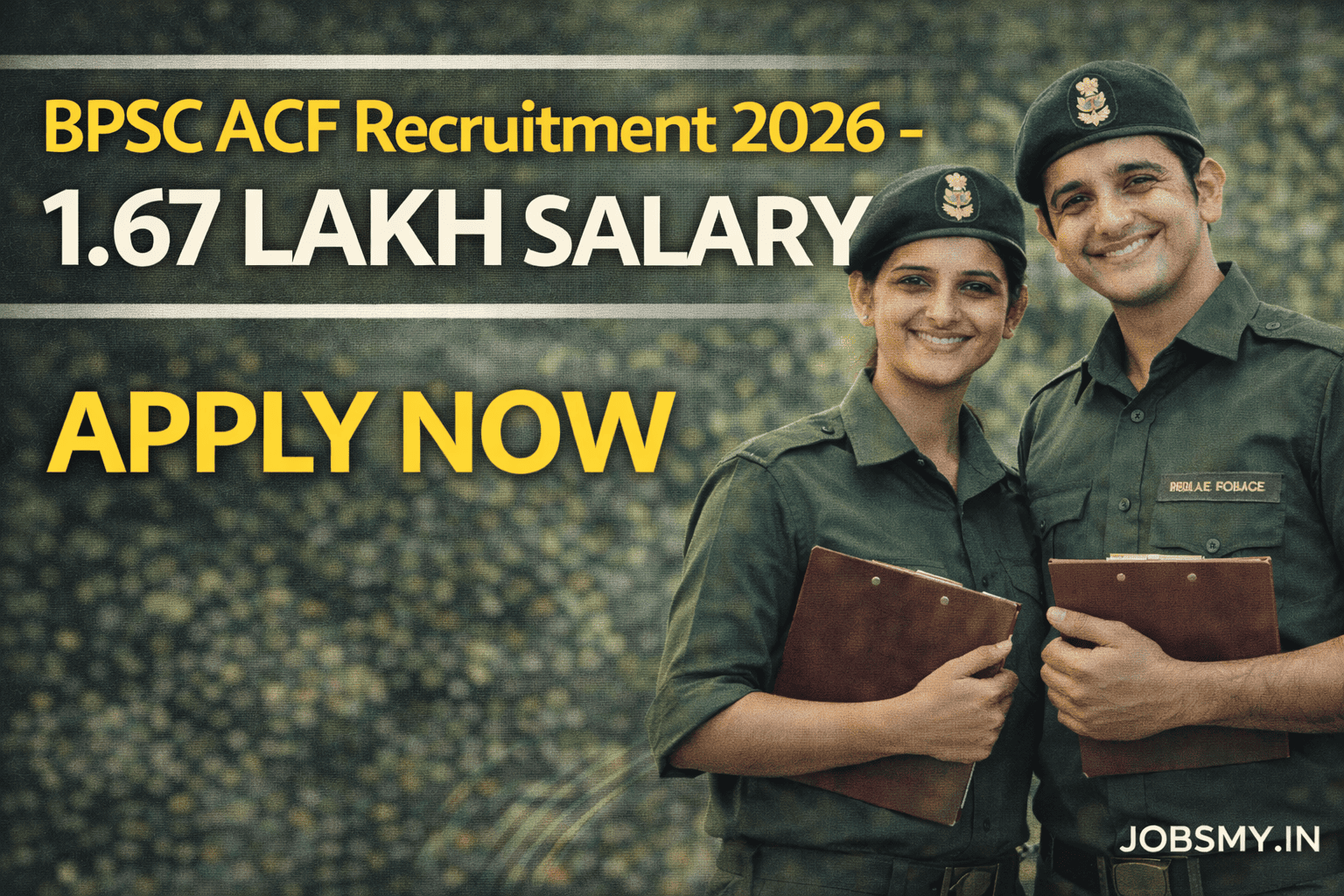 BPSC ACF Recruitment 2026