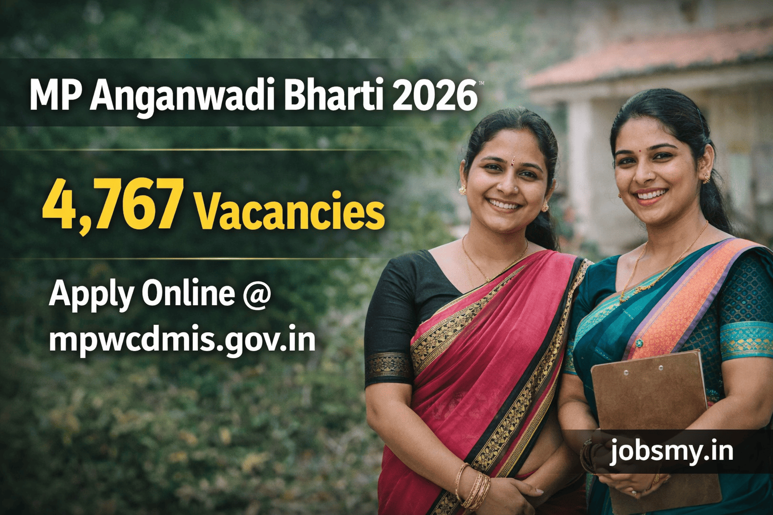 MP Anganwadi Bharti 2026