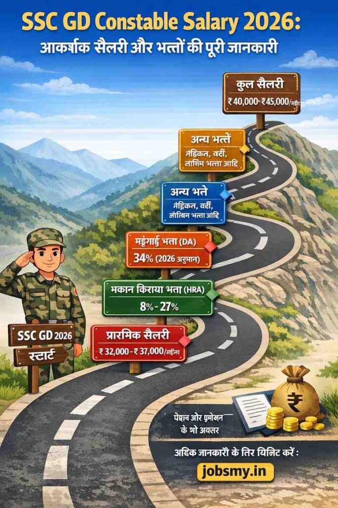 SSC GD Constable Salary 2026